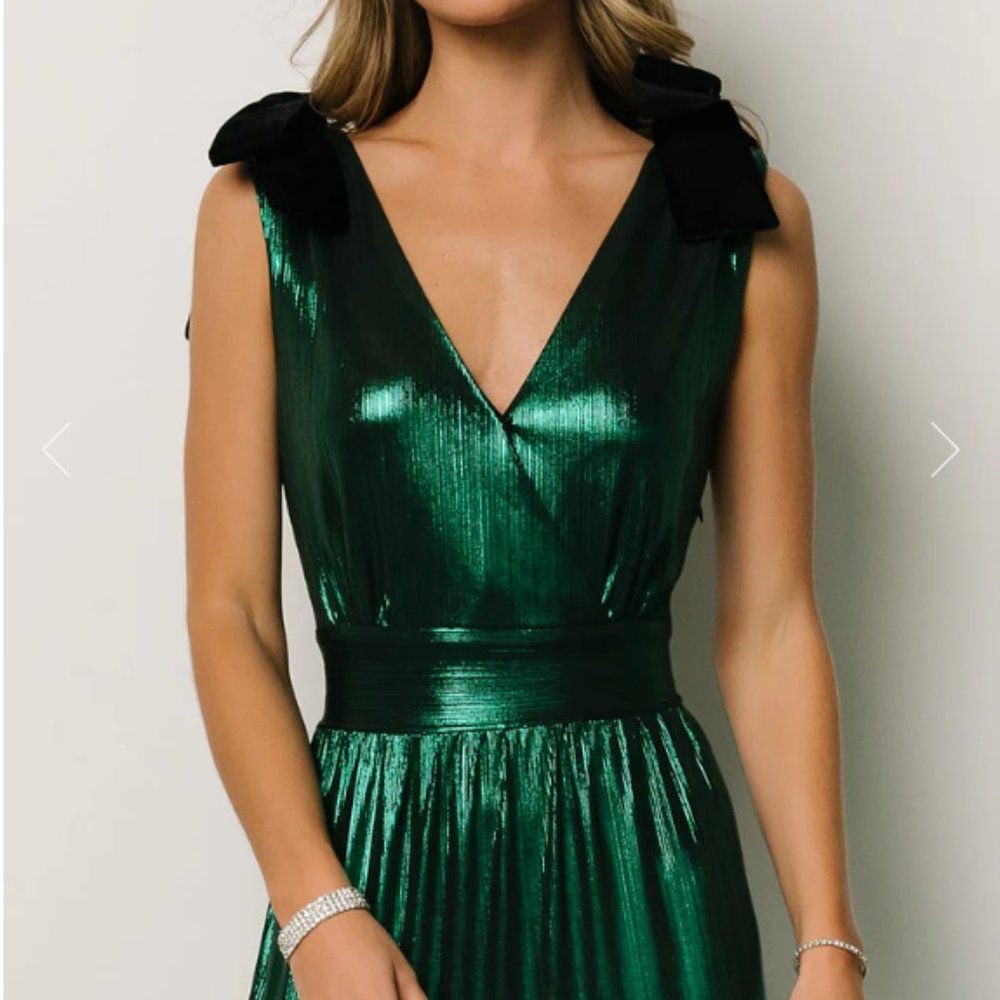 Baltic Born Full Length Metallic Maxi Dress